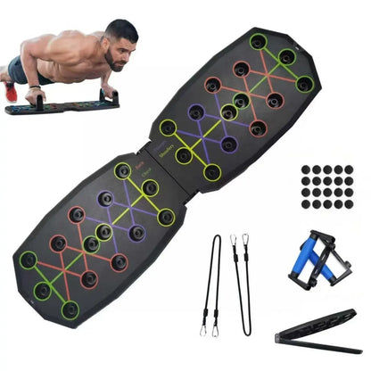 Pushups Fitness Stands | Push up Board for Pectoral Abdominal Muscle,Indoor Fitness Supplies Back Shoulder Muscle Trainer for University Campus, Workplace, Traveling, Gym