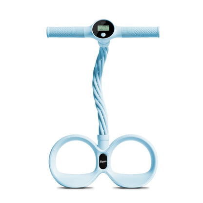 Soulyis Multifunction Pedal Resistance Band, 6-Tube Elastic Yoga Pedal Puller Resistance Band, Elastic Pull Rope Fitness, Full-Body Workout at Home Gym, Exercise Sit-Up, Yoga, Abdominal Training