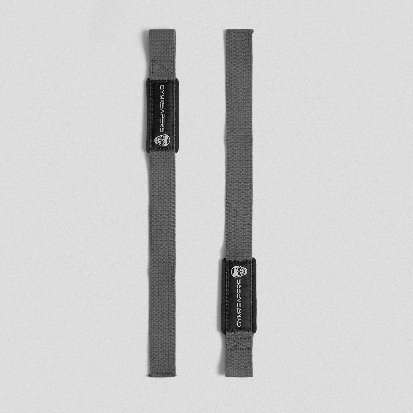 Premium Padded Weightlifting Straps - Gray Lifting Straps
